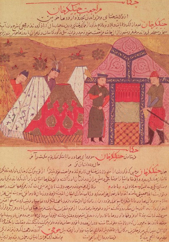 Chinggis Khan's encampment