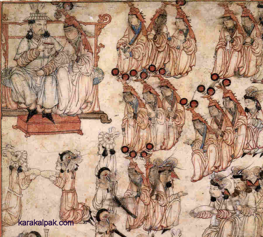 Mongol enthronement