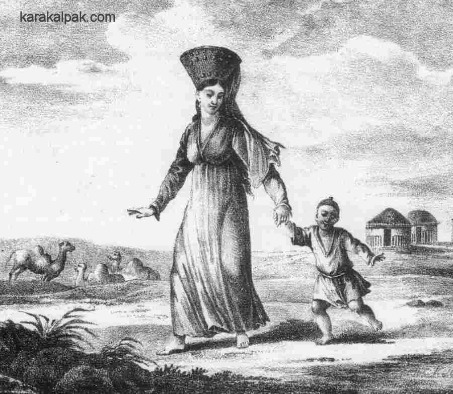 A Turkoman woman