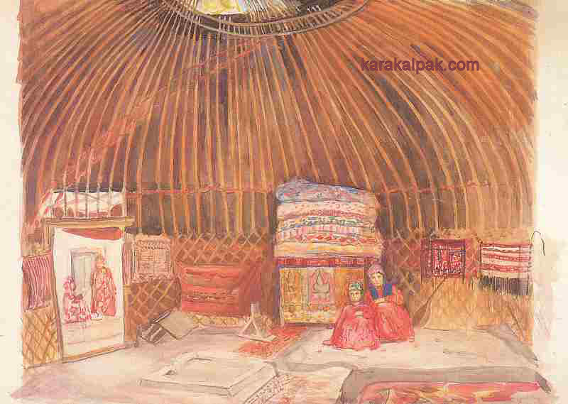 Under the Yurt by Savitsky