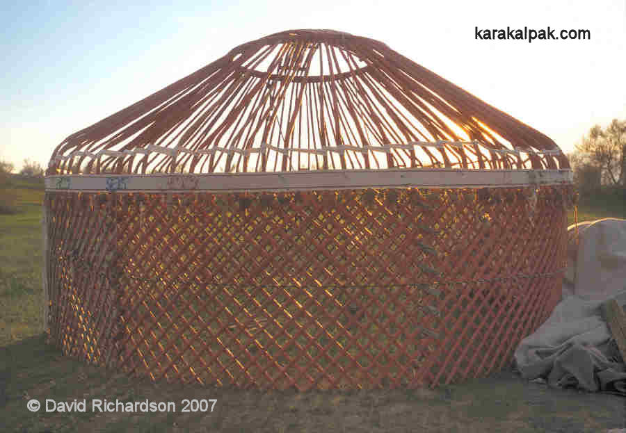 Qazaq yurt in Uzbekistan, 2003