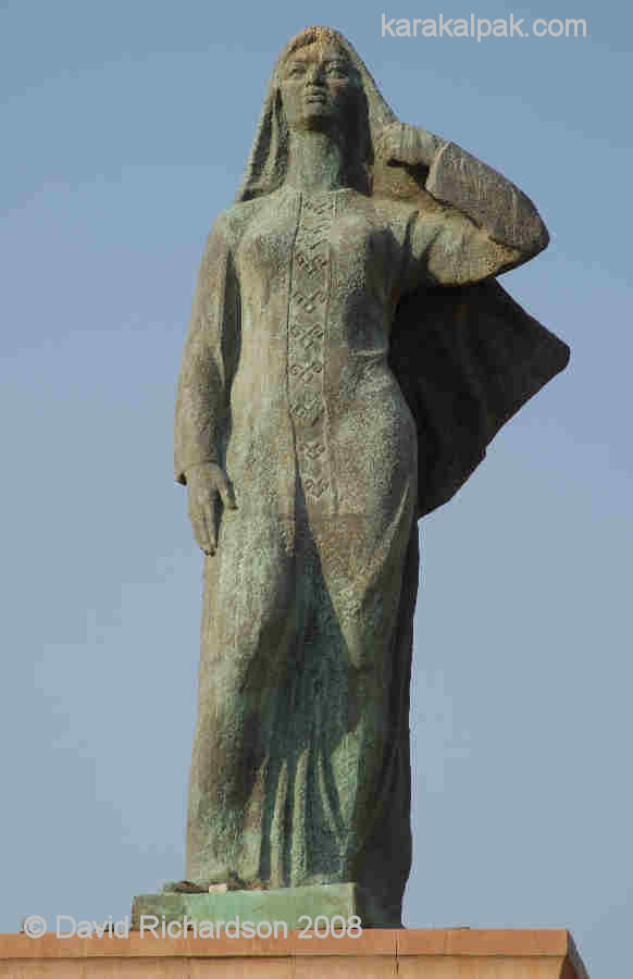 Statue of a Karakalpak Woman