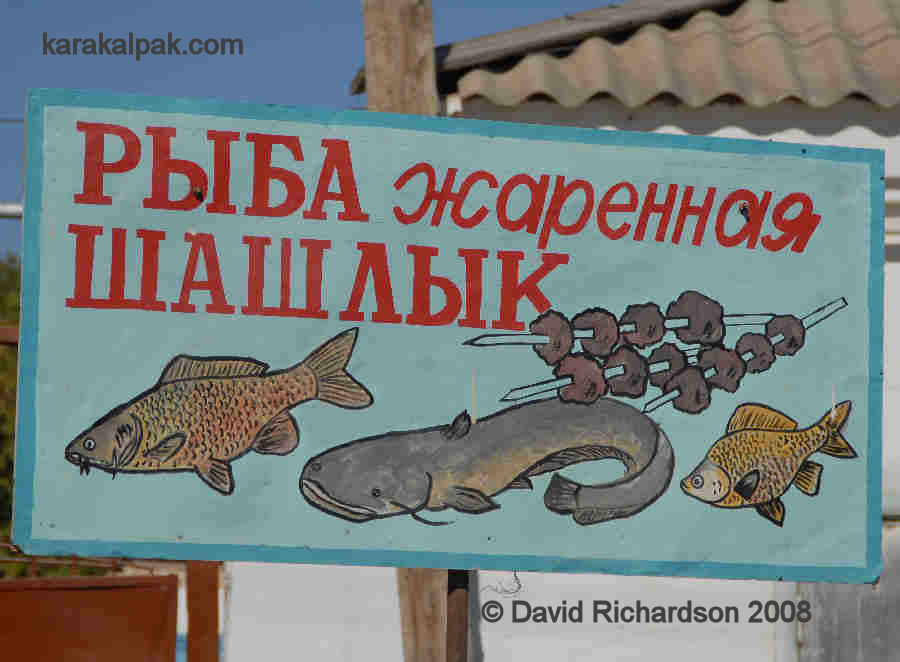 Fish and shashlik