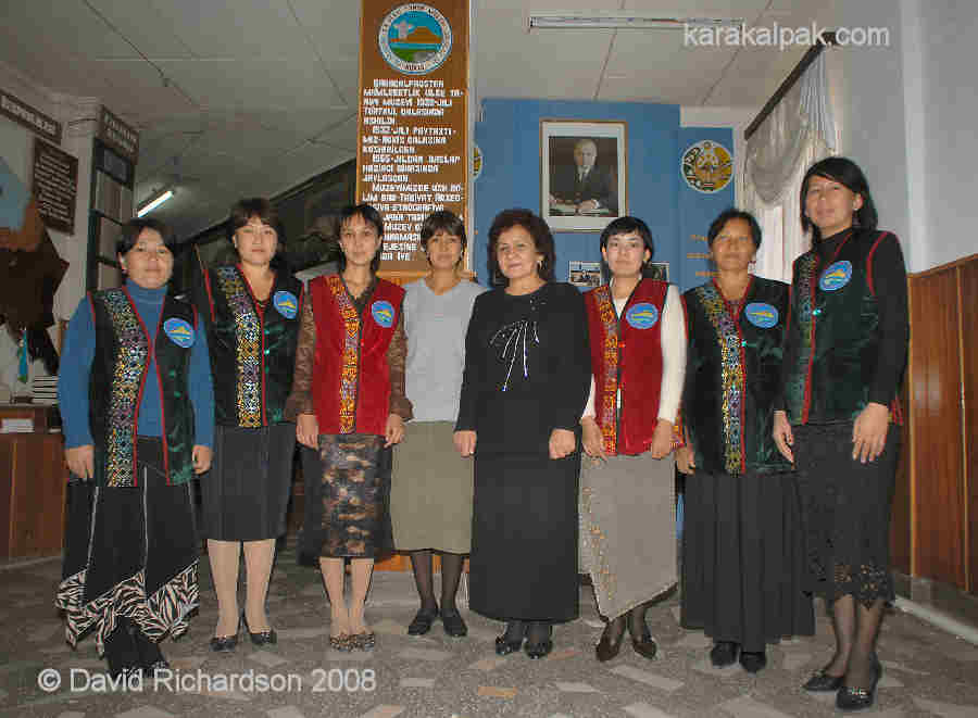 The staff of the Regional Studies Museum